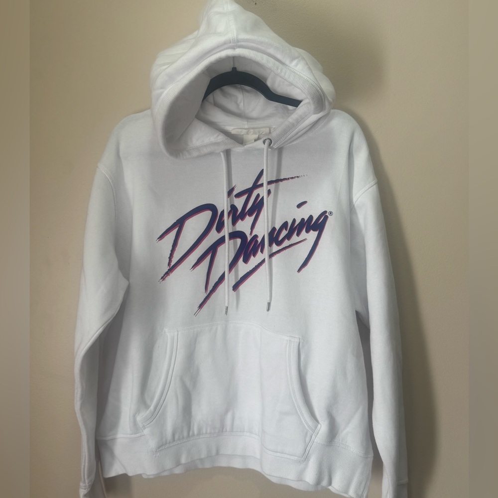 Dirty Dancing White Graphic Hoodie